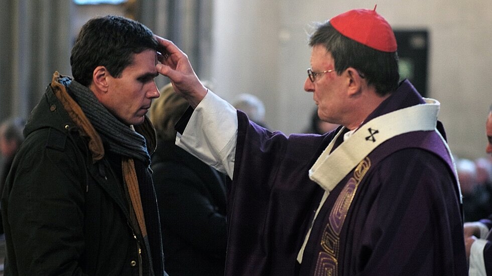 Kardinal Woelki beim Aschermittwoch der Künstler / © Robert Boecker (Kirchenzeitung Koeln)