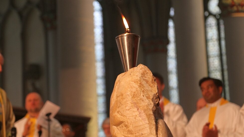 Entzündung des Altenberger Lichtes / © Ralf Kuzina (DR)