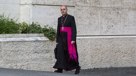 Erzbischof Victor Manuel Fernandez / © Andrea Krogmann (KNA)