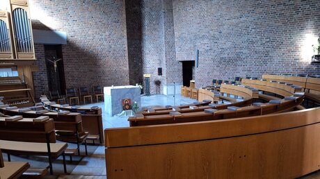 Die Kapelle ist vorbereitet / © Sr. Emmanuela (privat)