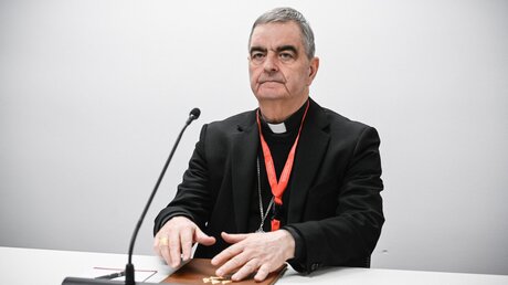 Erzbischof Nikola Eterović, Apostolischer Nuntius in Deutschland / © Julia Steinbrecht (KNA)