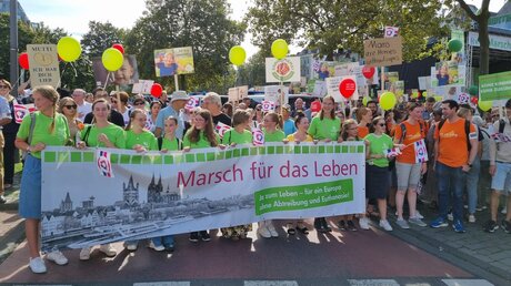 Marsch für das Leben 2023 in Köln / © Johannes Schröer (DR)