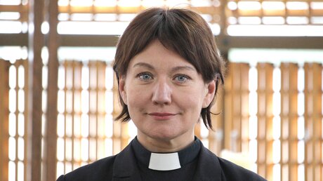 Die estnische Pfarrerin Anne Burghardt ist Generalsekretärin des Lutherischen Weltbundes. / ©  John Zarocostas (epd)