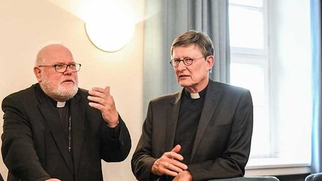 Kardinäle Marx und Woelki (KNA)