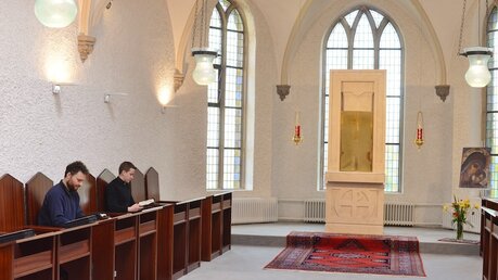 In der Sakramentskapelle versammeln sich die Seminaristen dreimal am Tag zum Stundengebet / © Beatrice Tomasetti (DR)