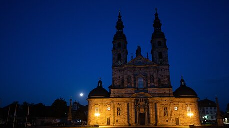 Nacht in Fulda (dpa)