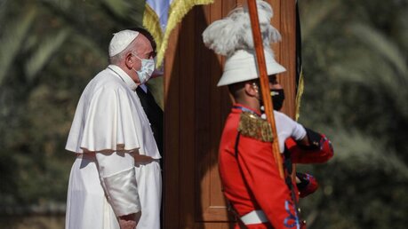 Papst Franzuskus im Irak / © dpa (dpa)