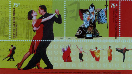 Briefmarke mit Nicole Nau (Miro)