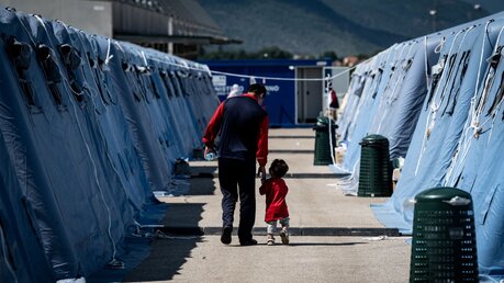 Flüchtlingslager / © Cristian Gennari/Romano Siciliani (KNA)