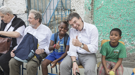 Im Straßenkinderprojekt der Salesianer in Esmeraldas, Ecuador / © Jürgen Escher (Adveniat)