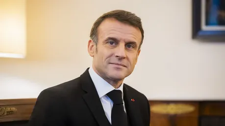 Emmanuel Macron, Präsident von Frankreich / © Christoph Soeder (dpa)