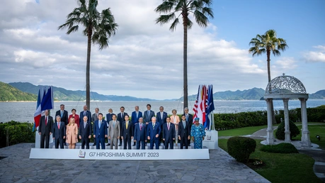 Die Teilnehmer des G7-Gipfels in Hiroshima / © Michael Kappeler (dpa)