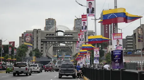 Vor den Wahlen in Venezuela / © Fernando Vergara (dpa)