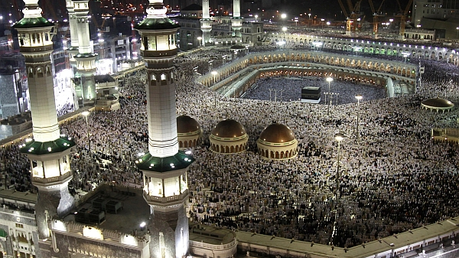 Pilger in Mekka (KNA)