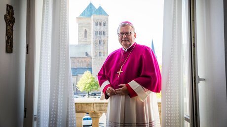Bischof Franz-Josef Bode / © Lars Berg (KNA)