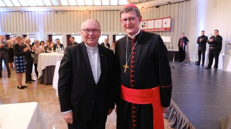 Dompropst em. Bachner mit Kardinal Woelki / © Boecker (Kirchenzeitung Koeln)