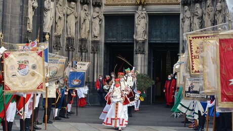 Karnevalsgottesdienst im Kölner Dom / © Beatrice Tomasetti (DR)
