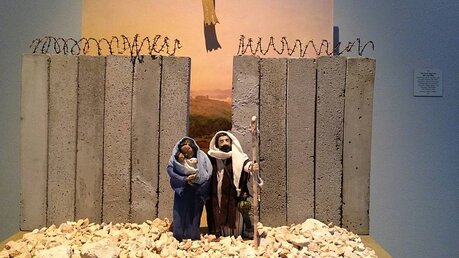 "Der Stern von Bethlehem zeigt uns den Aus-Weg" / © Veronika Seidel Cardoso (DR)
