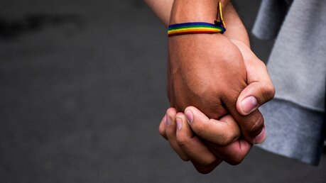 Homosexuelles Paar Hand in Hand / © Diana Macias (shutterstock)