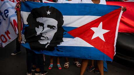 Im Juli 2021 wurde die Sandinistische Revolution in Managua, Nicaragua, gefeiert / © Stringer (dpa)