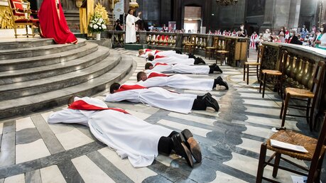  Symbolbild Priesterweihe in Frankreich / © Corinne Simon (KNA)