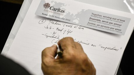 Caritas-Generalversammlung will neue Führungsspitze wählen / © Paolo Galosi/Romano Siciliani (KNA)