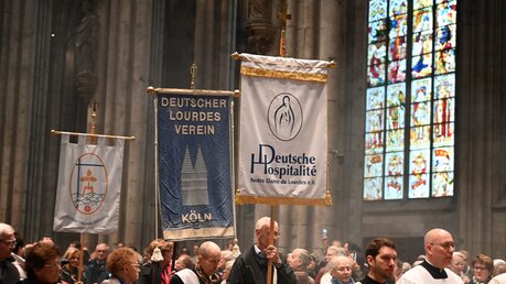 Rosenkranzandacht und Festmesse des Deutschen Lourdes Vereins / © Beatrice Tomasetti (DR)