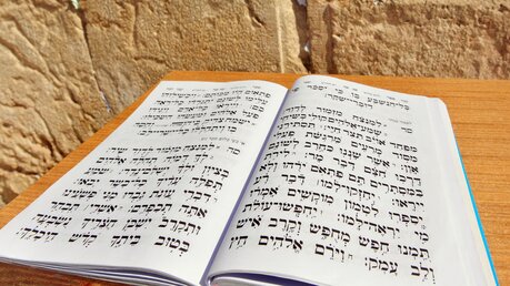 Blick auf einen hebräischen Psalm von König David, der als Verfasser vieler Psalmen in der Bibel gilt / © ChameleonsEye (shutterstock)