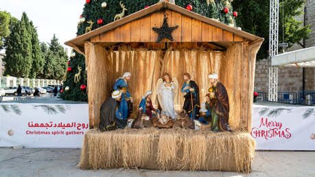 Weihnachtskrippe in Bethlehem / © Andrea Krogmann (KNA)