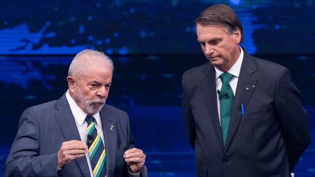 Luis Inácio Lula da Silva und Jair Bolsonaro (r.) / © Isaac Fontana (shutterstock)