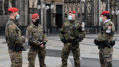 Internationaler Soldatengottesdienst im Kölner Dom / © Beatrice Tomasetti (DR)