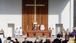 Gottesdienst mit Papst Franziskus in Erbil / © Paul Haring/CNS photo (KNA)