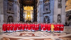 Deutsche Bischöfe beim Ad-limina-Besuch im Petersdom / © Cristian Gennari/Romano Siciliani (KNA)