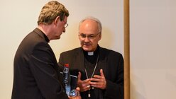 Kardinal Woelki und Bischof Voderholzer (KNA)
