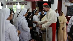 Kardinal Woelki in Indien 2018 / © Nadim Ammann (Erzbistum Köln)