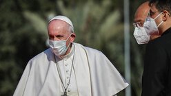 Papst Franziskus im Irak (dpa)